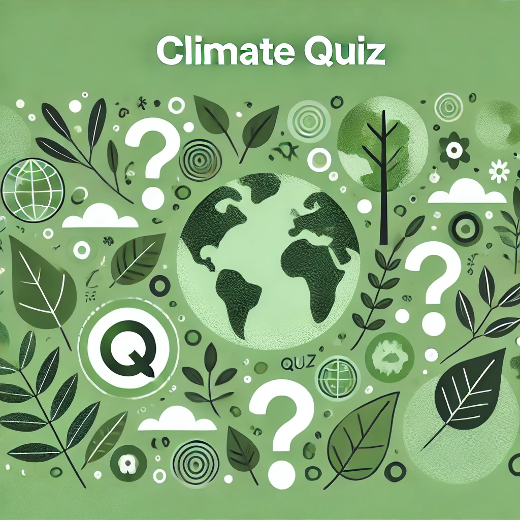 Découvrez Votre Niveau de Connaissance sur le Climat avec Notre Quiz